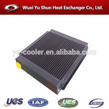 plant custom made plate fin extruded aluminum radiator